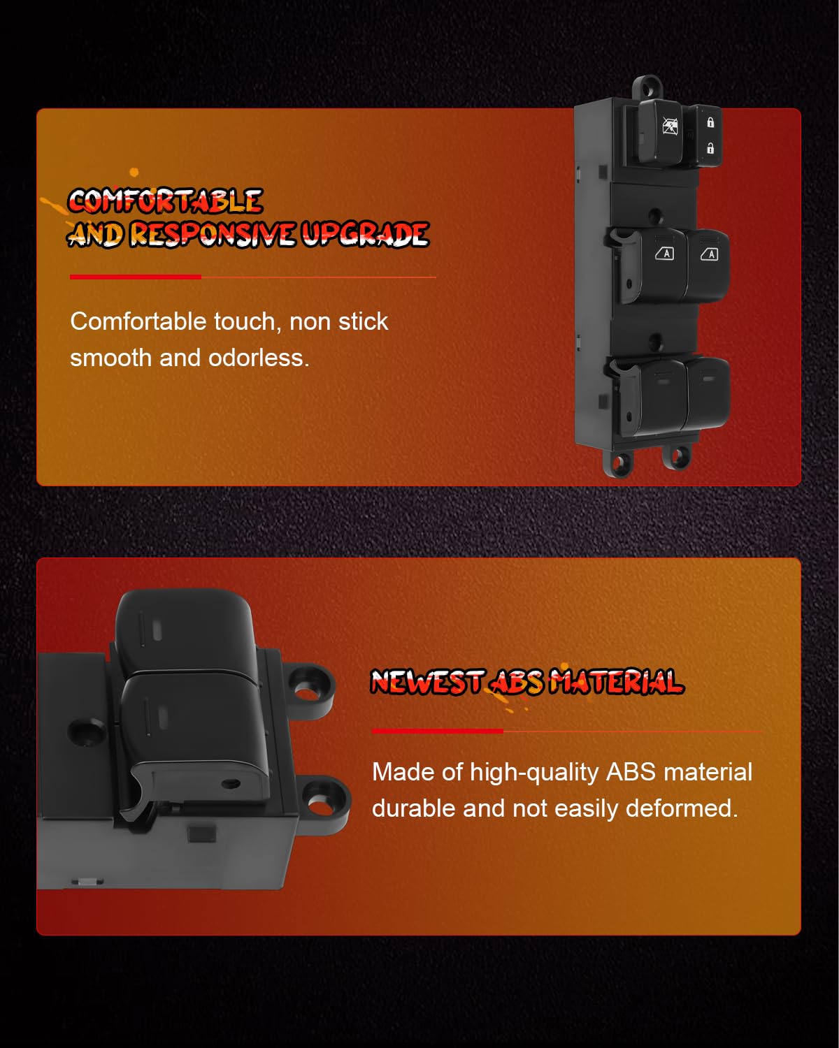 Amazon.co.jp: CCIYU フロント左運転席パワーウィンドウスイッチ 日産